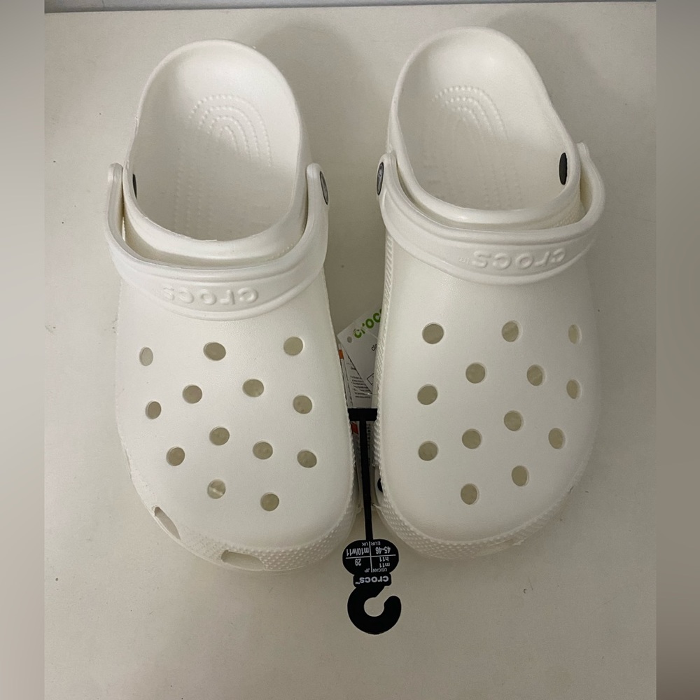 White Crocs